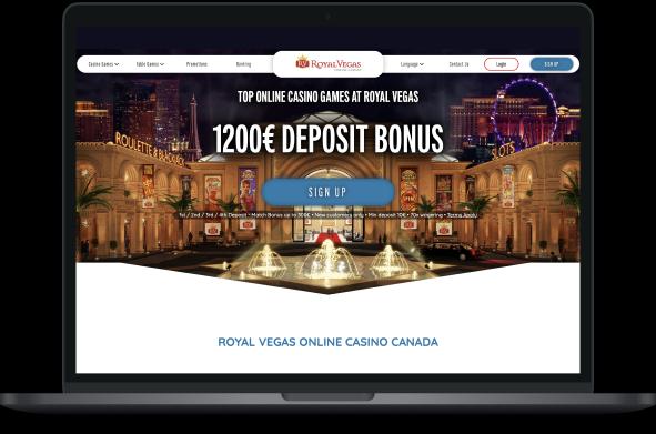 Royal Vegas Casino Desktop